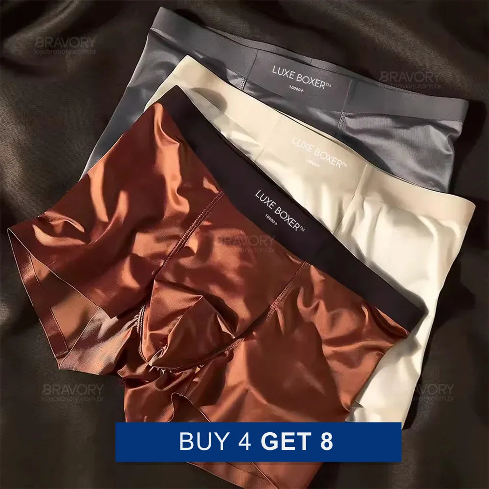 Luxe Boxer™ - Premium Silk Underwear [BUY 4, GET 8